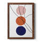 Millenium Geo Abstract - Barnwood Framed Canvas Print
