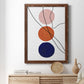 Millenium Geo Abstract - Barnwood Framed Canvas Print