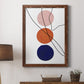Millenium Geo Abstract - Barnwood Framed Canvas Print