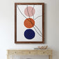 Millenium Geo Abstract - Barnwood Framed Canvas Print