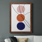 Millenium Geo Abstract - Barnwood Framed Canvas Print