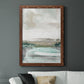 Summer Teal I - Barnwood Framed Canvas Print
