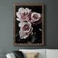 Rose Noir I - Barnwood Framed Canvas Print