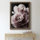 Rose Noir II - Barnwood Framed Canvas Print