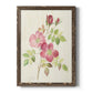 Dusty Rose I - Barnwood Framed Canvas Print