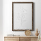Botanical Gesture VI - Barnwood Framed Canvas Print