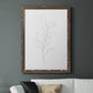 Botanical Gesture VI - Barnwood Framed Canvas Print