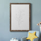 Botanical Gesture VI - Barnwood Framed Canvas Print