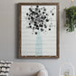 Bouquet of Black & White - Barnwood Framed Canvas Print