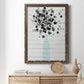 Bouquet of Black & White - Barnwood Framed Canvas Print