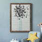 Bouquet of Black & White - Barnwood Framed Canvas Print