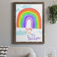 You Are My Rainbow - Barnwood Framed Canvas Print