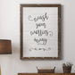 Wash Worries - Barnwood Framed Canvas Print