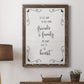 Six Feet - Barnwood Framed Canvas Print