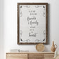 Six Feet - Barnwood Framed Canvas Print