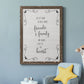 Six Feet - Barnwood Framed Canvas Print