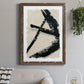 Lines Crossed I - Barnwood Framed Canvas Print