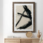 Lines Crossed I - Barnwood Framed Canvas Print