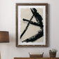 Lines Crossed I - Barnwood Framed Canvas Print