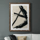 Lines Crossed I - Barnwood Framed Canvas Print