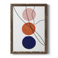 Millenium Geo Abstract - Barnwood Framed Canvas Print