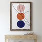 Millenium Geo Abstract - Barnwood Framed Canvas Print