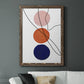 Millenium Geo Abstract - Barnwood Framed Canvas Print