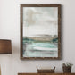 Summer Teal I - Barnwood Framed Canvas Print