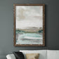 Summer Teal I - Barnwood Framed Canvas Print