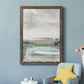 Summer Teal I - Barnwood Framed Canvas Print