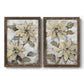 Poinsettia Study I - Barnwood Framed Canvas Set
