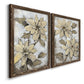 Poinsettia Study I - Barnwood Framed Canvas Set
