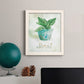 Potted Basil - Barnwood Framed Canvas Print