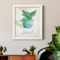 Potted Basil - Barnwood Framed Canvas Print