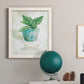 Potted Basil - Barnwood Framed Canvas Print