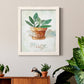 Potted Sage - Barnwood Framed Canvas Print