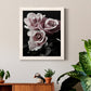 Rose Noir I - Barnwood Framed Canvas Print