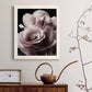 Rose Noir II - Barnwood Framed Canvas Print
