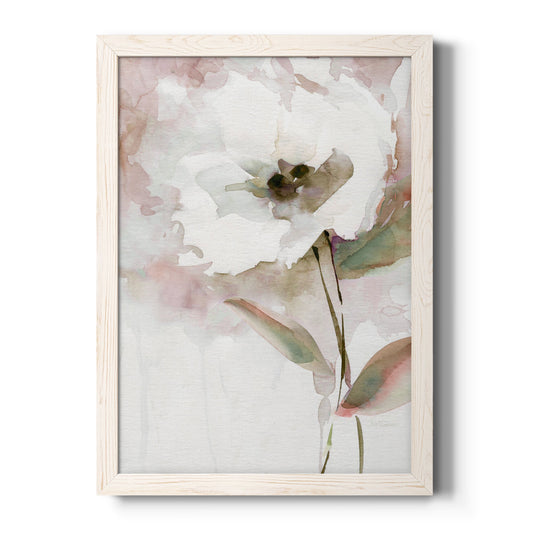 Summer Bloom II - Barnwood Framed Canvas Print