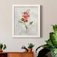 Linen Sweet Pea - Barnwood Framed Canvas Print
