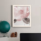 Blush Bloom I - Barnwood Framed Canvas Print