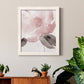 Blush Bloom I - Barnwood Framed Canvas Print
