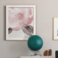 Blush Bloom I - Barnwood Framed Canvas Print