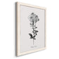 Simply Cape Leadwort - Barnwood Framed Canvas Print