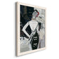 Fashion Mosaic II - Barnwood Framed Canvas Print