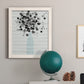 Bouquet of Black & White - Barnwood Framed Canvas Print
