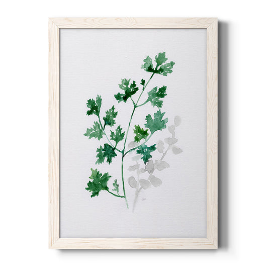 Freshly Picked I - Barnwood Framed Canvas Print