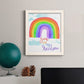 You Are My Rainbow - Barnwood Framed Canvas Print