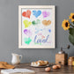 You Are So Loved - Barnwood Framed Canvas Print