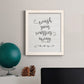 Wash Worries - Barnwood Framed Canvas Print